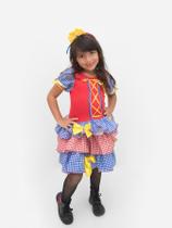 Vestido Caipira Junino Infantil Menina 012 - coloribaby