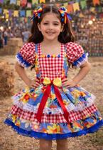 Vestido Caipira Sophia Vim Vi Venci