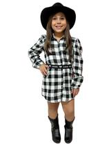 Vestido Camisa Chemise Infantil Mini Diva Lançamento Inverno