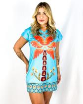 Vestido Camisão T-Shirt Sonho de Coqueiro