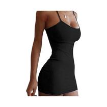 Vestido Camisole Sexy Justo Para Mulheres, Saia Mini De Verão, Pijamas, Roupas Para Meninas