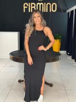 Vestido canelado