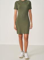 Vestido canelado comfort colcci