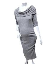 Vestido Canelado Gestante Matterna