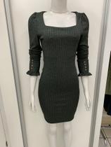 Vestido canelado