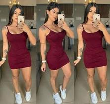 Vestido canelado