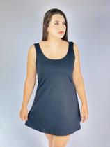 Vestido Cantão regata Curto Casual Tribo Livre