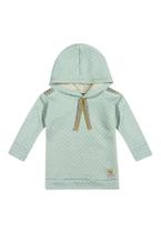 Vestido Capuz Matelassê Verde Infantil Colorittá Vestido Capuz Matelassê Verde Infantil Colorittá