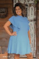 Vestido Carol em Crepe GGT Plus Size Vestido Carol em Crepe GGT Plus Size