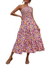 Vestido casual BTFBM 2025 Summer One Shoulder para mulheres Vestido casual BTFBM 2025 Summer One Shoulder para mulheres