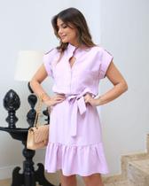 Vestido chamise curta