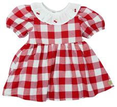 Vestido Cherry Celebration Vermelho - Grow Up Vestido Cherry Celebration Vermelho - Grow Up