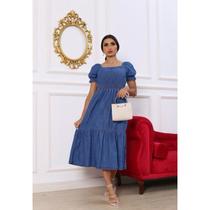 Vestido cigana midi Vestido cigana midi