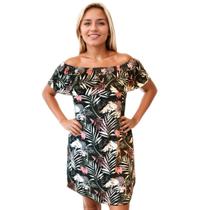 Vestido Ciganinha Básico Estampado Soltinho Verão