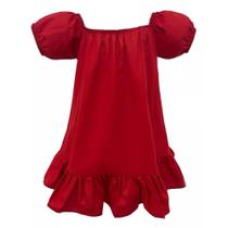 Vestido Ciganinha Infantil Menina Algodão Festa Blogueirinha