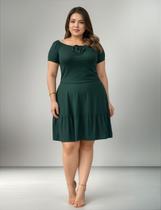 Vestido Ciganinha Midi Feminino Casual Diversas Cores