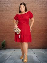 Vestido Ciganinha Midi Feminino Casual Diversas Cores