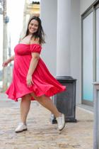 Vestido ciganinha plus size