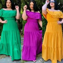 Vestido ciganinha plusize