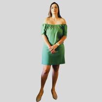 Vestido ciganinha Vivian verde