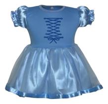 Vestido Cinderela Mesvesário e Aniversario Vovó Caprichosa Kids Vestido Cinderela Mesvesário e Aniversario Vovó Caprichosa Kids