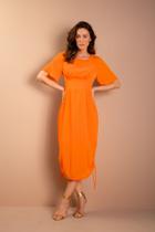 Vestido Clarah - Laranja Vestido Clarah - Laranja