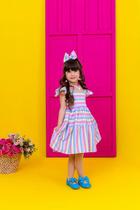 Vestido Collor Candy Lili + Laço