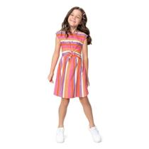 Vestido Color Listrado - MALWEE KIDS