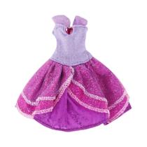 Vestido Colorido de Asas de Borboleta para Boneca Barbie (11,8 Polegadas) - Roupas de Conto de Fadas