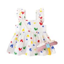 Vestido Colorido De Libélula Para Meninas Bebês Vestido De Verão Fofo Para Meninas De 0 a 3 Anos Vestido Colorido De Libélula Para Meninas Bebês Vestido De Verão Fofo Para Meninas De 0 a 3 Anos