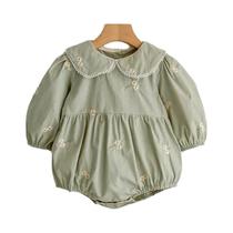 Vestido Com Babados Para Meninas Bebê, Macacão Com Estampa Floral, Roupas Coordenadas Para Família