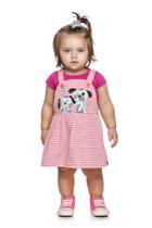 Vestido com blusa feminino infantil - elian