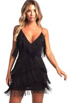 Vestido Com Borla (franjas) várias cores ano novo Vestido Com Borla (franjas) várias cores ano novo