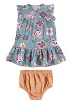 Vestido com Calcinha Feminina Pink Malwee Kids P Vestido com Calcinha Feminina Pink Malwee Kids P