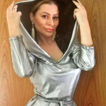Vestido com Capuz Pierry Lohan - VC5
