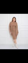 Vestido com Cardigan bege - Stillo