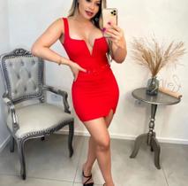 Vestido com cinto Vestido com cinto