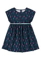 Vestido com Cinto para Menina Bee Loop