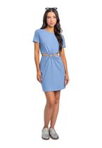 Vestido com Fivela Juvenil Gloss