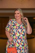 Vestido com fluflu e manga Vestido com fluflu e manga