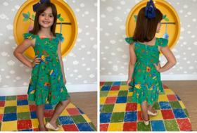 Vestido com zíper nas costas. 100% viscose super confortável. Vestido com zíper nas costas. 100% viscose super confortável.