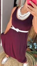 Vestido Comfy Regata
