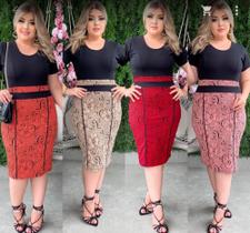 Vestido conjunto moda evangélica