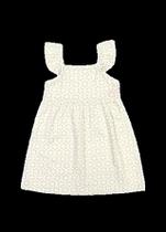 Vestido Corações Kely e Kety Branco 10