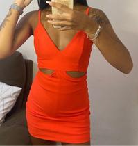 Vestido coral tamanho p/m/g