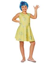 Vestido Costume Spirit Halloween Inside Out 2 Kids Joy Vestido Costume Spirit Halloween Inside Out 2 Kids Joy