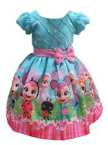 Vestido Cry Babie Juvenil Bonecas Meninas