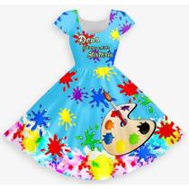 Vestido culto evangelico congresso fardamento Deus já pintou a minha história Vestido culto evangelico congresso fardamento Deus já pintou a minha história