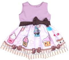 Vestido Cupcake Festa Infantil Temática Vestido Cupcake Festa Infantil Temática