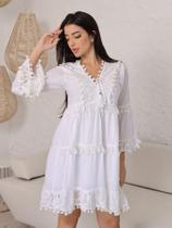 Vestido Curto Boho Hippie L33